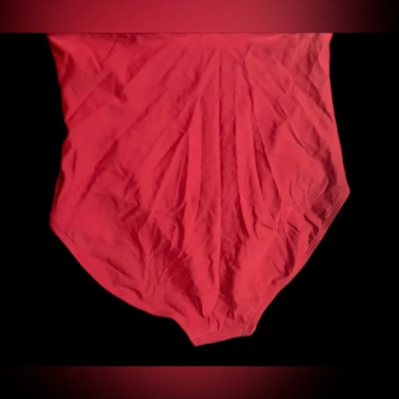 Kona Sol Red Ruffled One-Piece Swimsuit- NWT - Picture 5 of 7